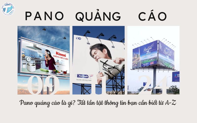 Pano quảng cáo là gì? Tất tần tật thông tin bạn cần biết từ A-Z
